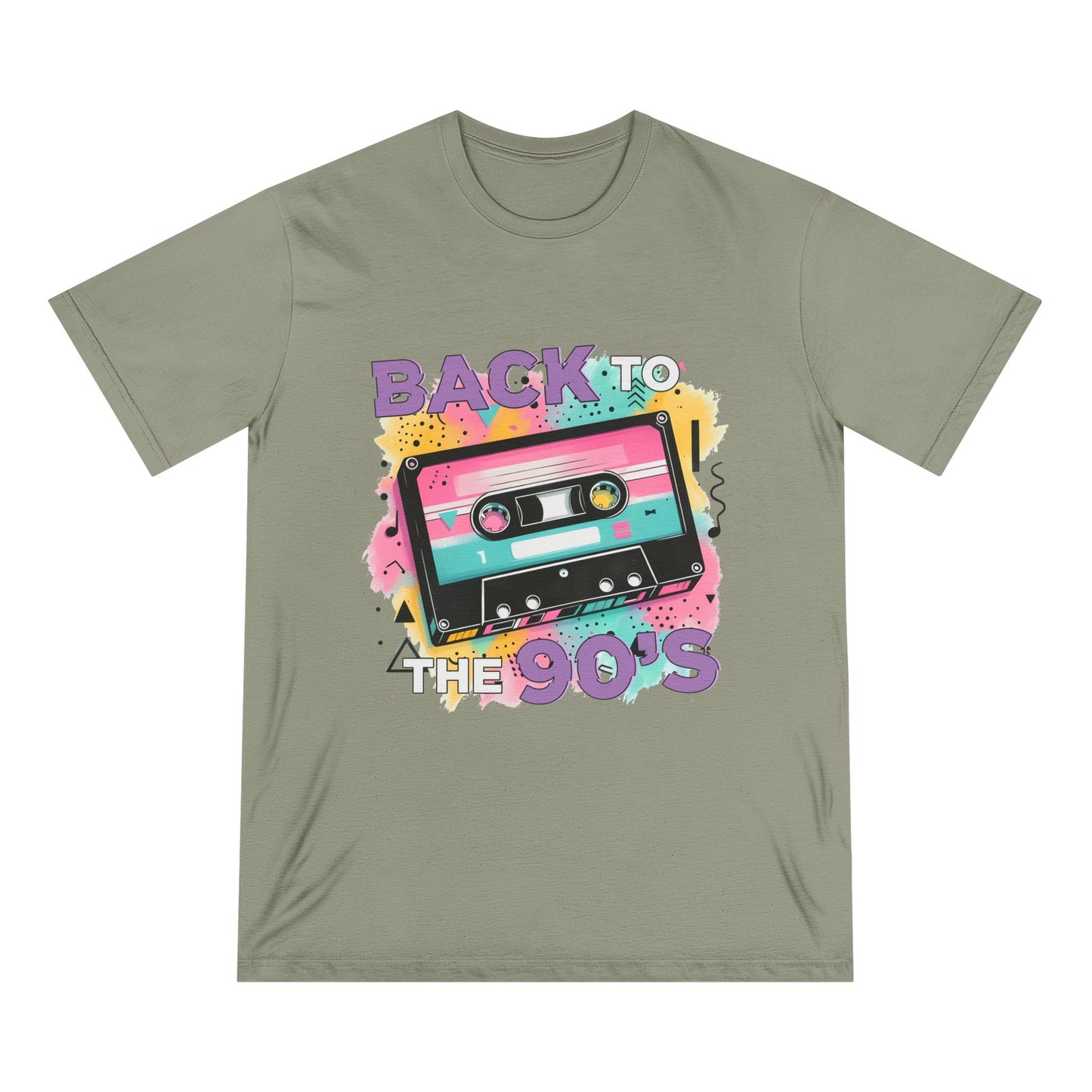 Retro 90's Inspired Organic T-Shirt