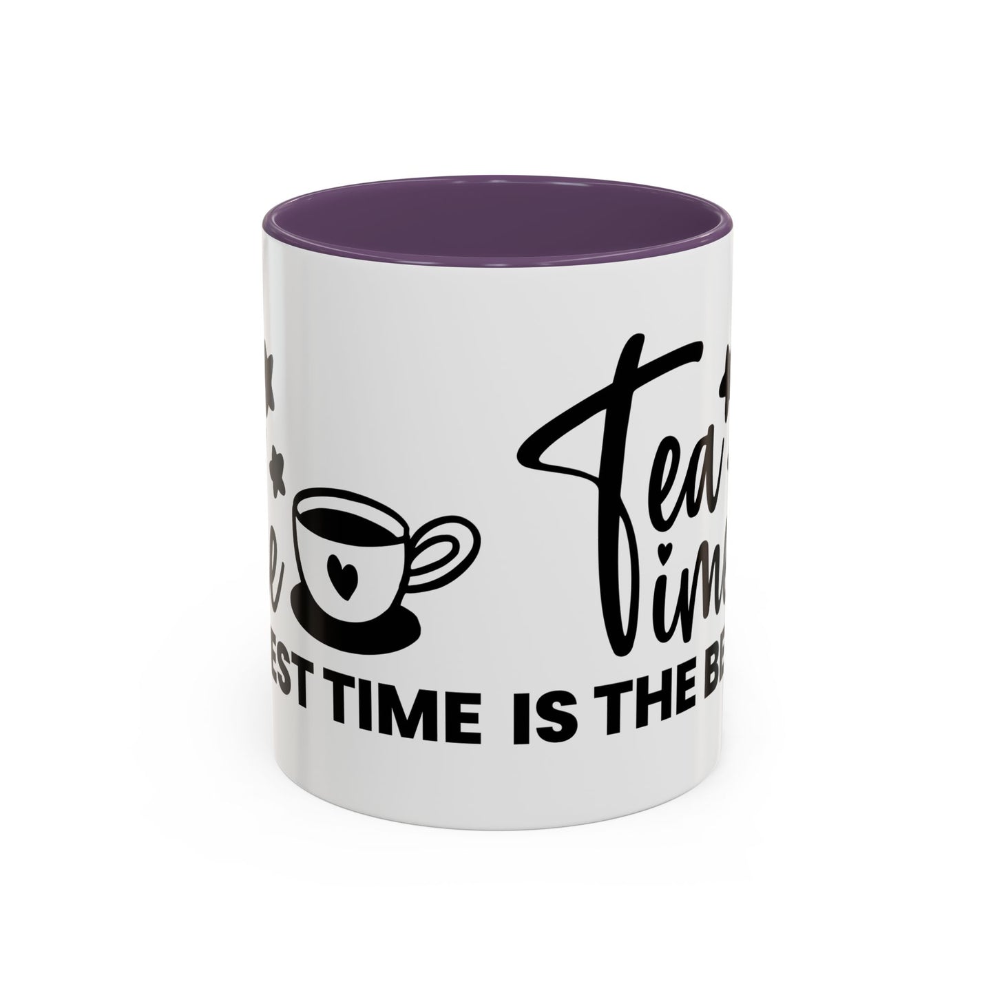 Tea Time Accent Coffee Mug