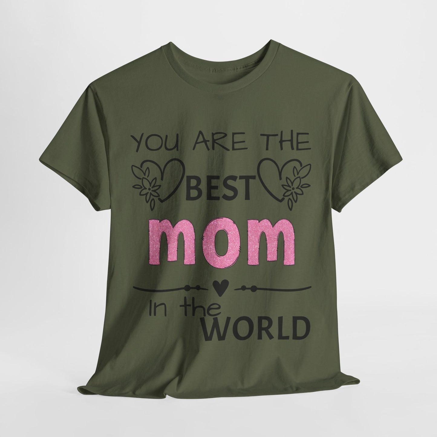 Best Mom Unisex Heavy Cotton Tee