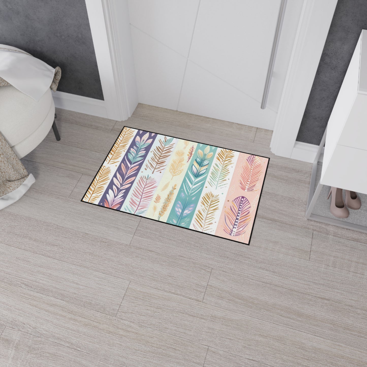 Eco-Friendly Leaf Pattern Heavy Duty Floor