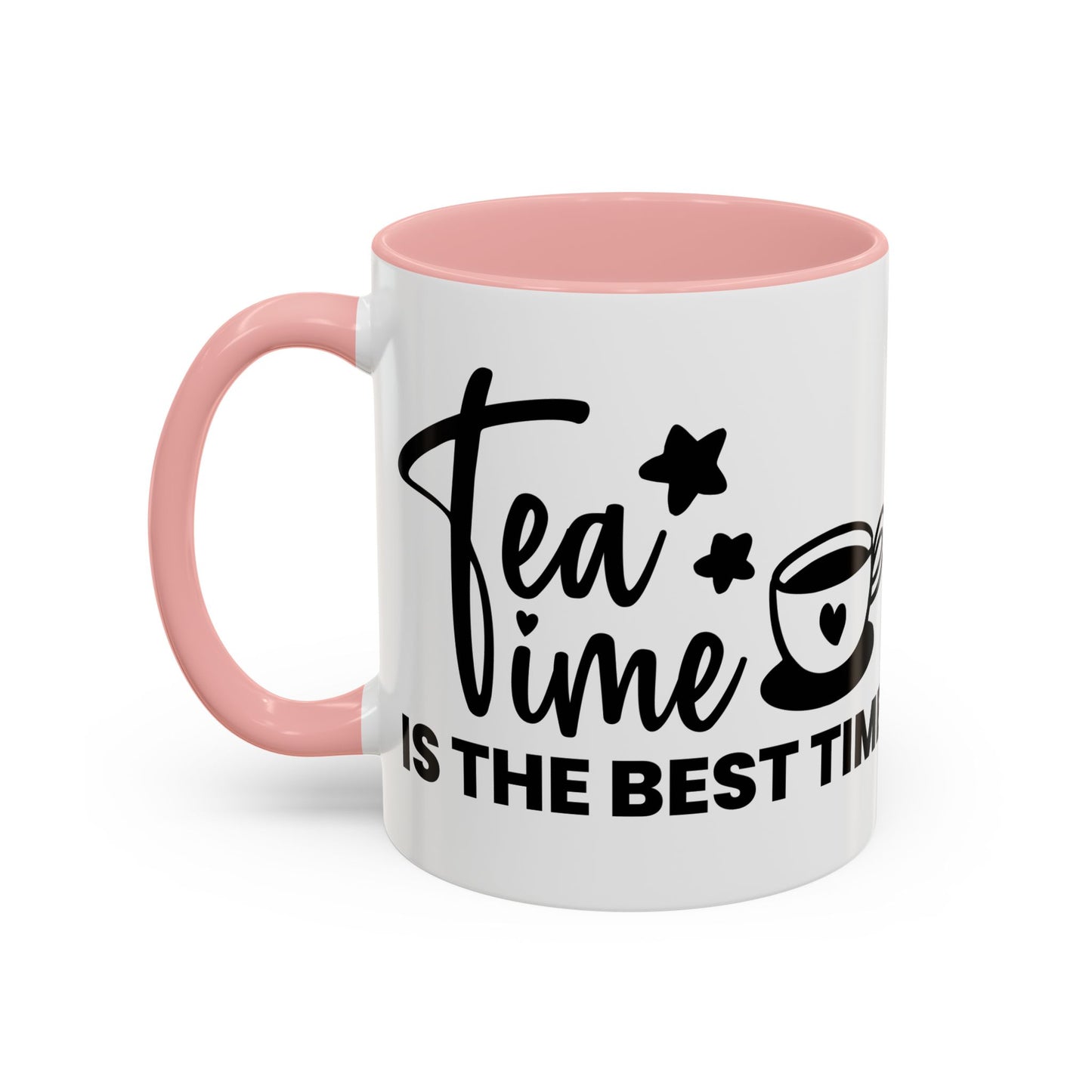 Tea Time Accent Coffee Mug