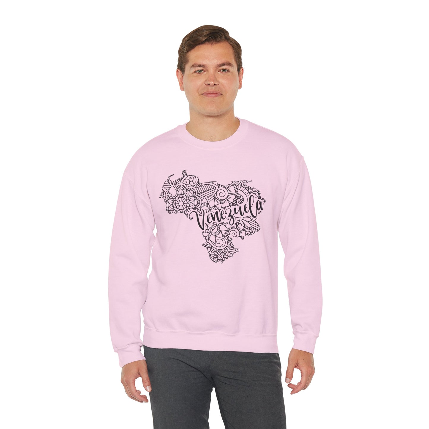 Venezuela Map Crewneck Sweatshirt