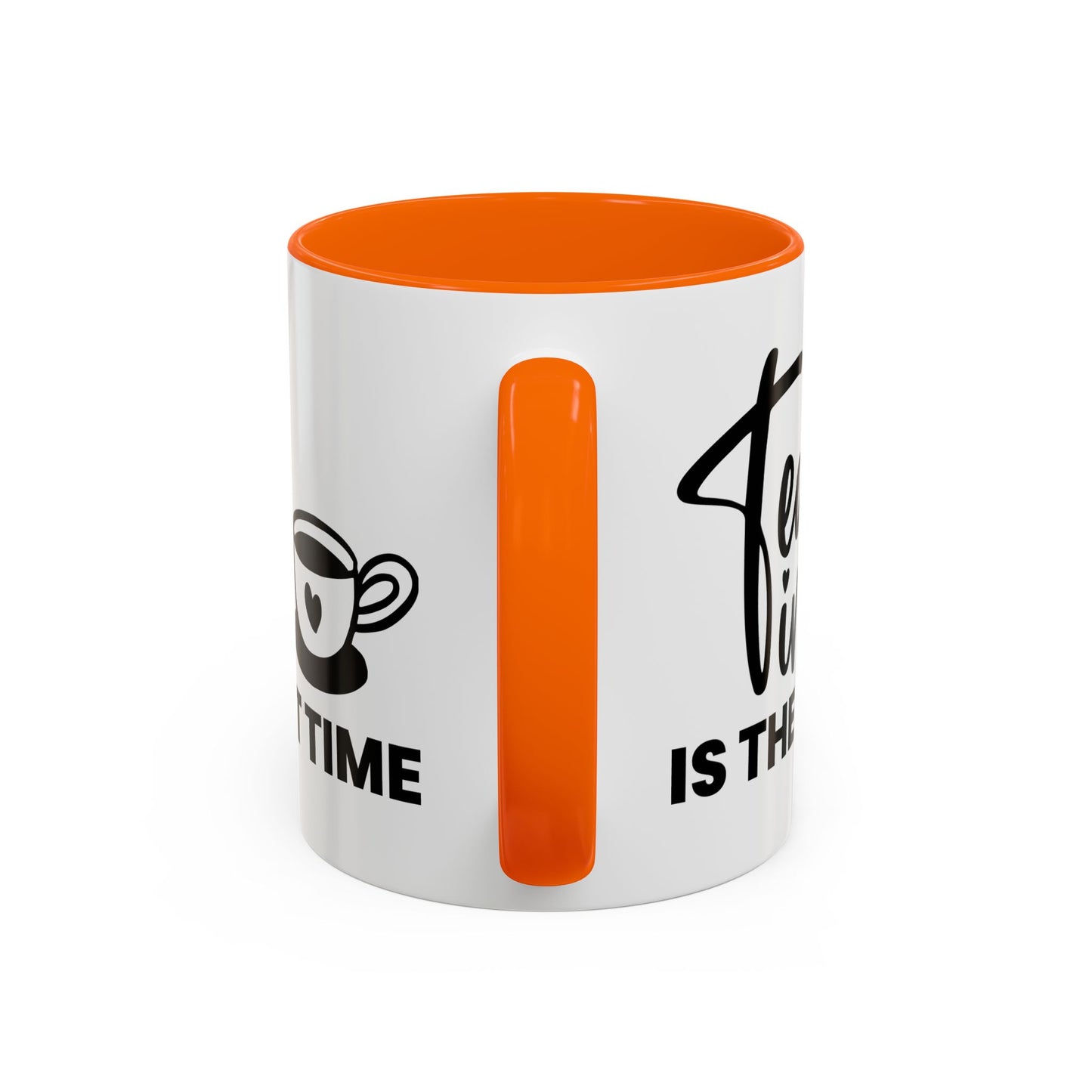Tea Time Accent Coffee Mug