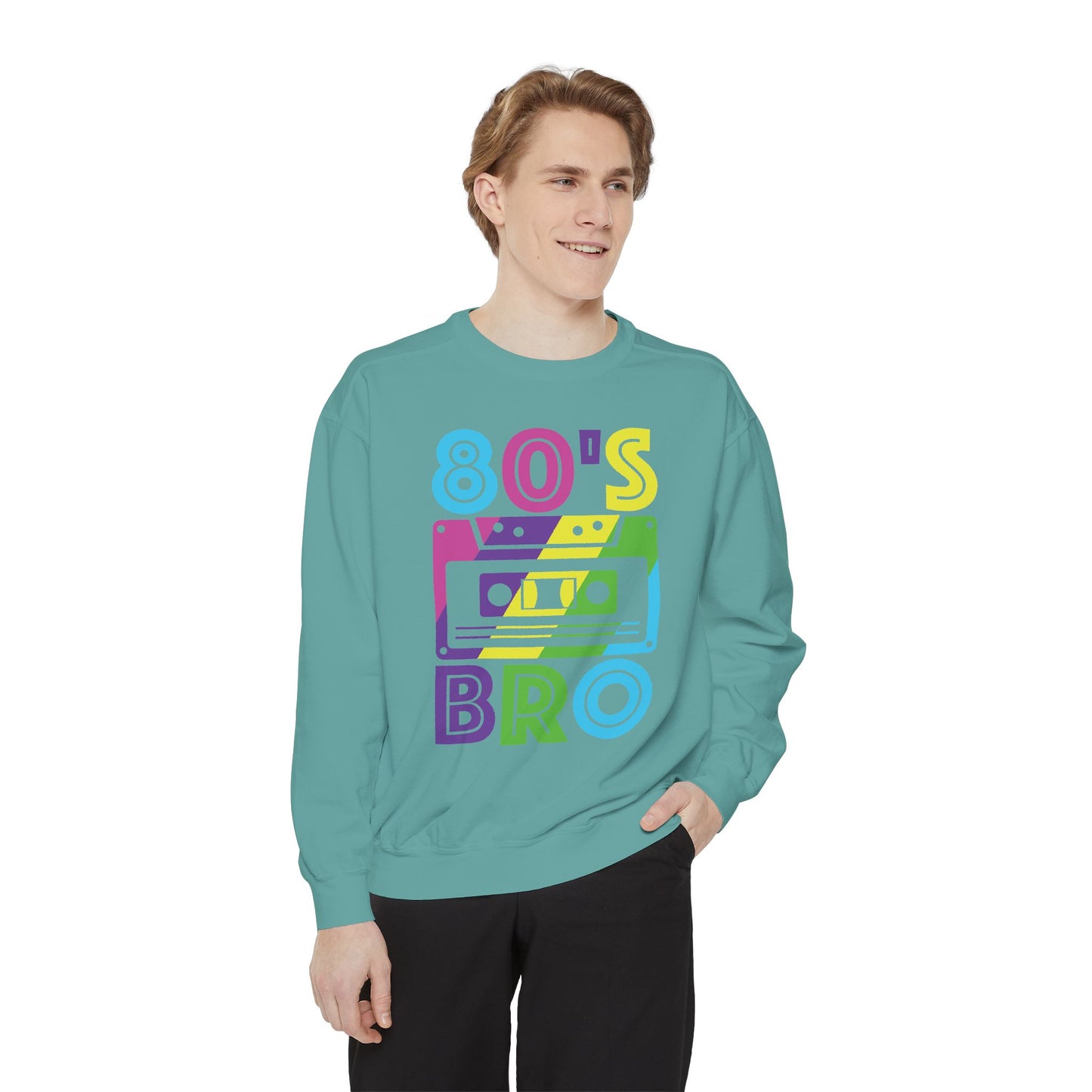 Retro 80's Bro Sweatshirt