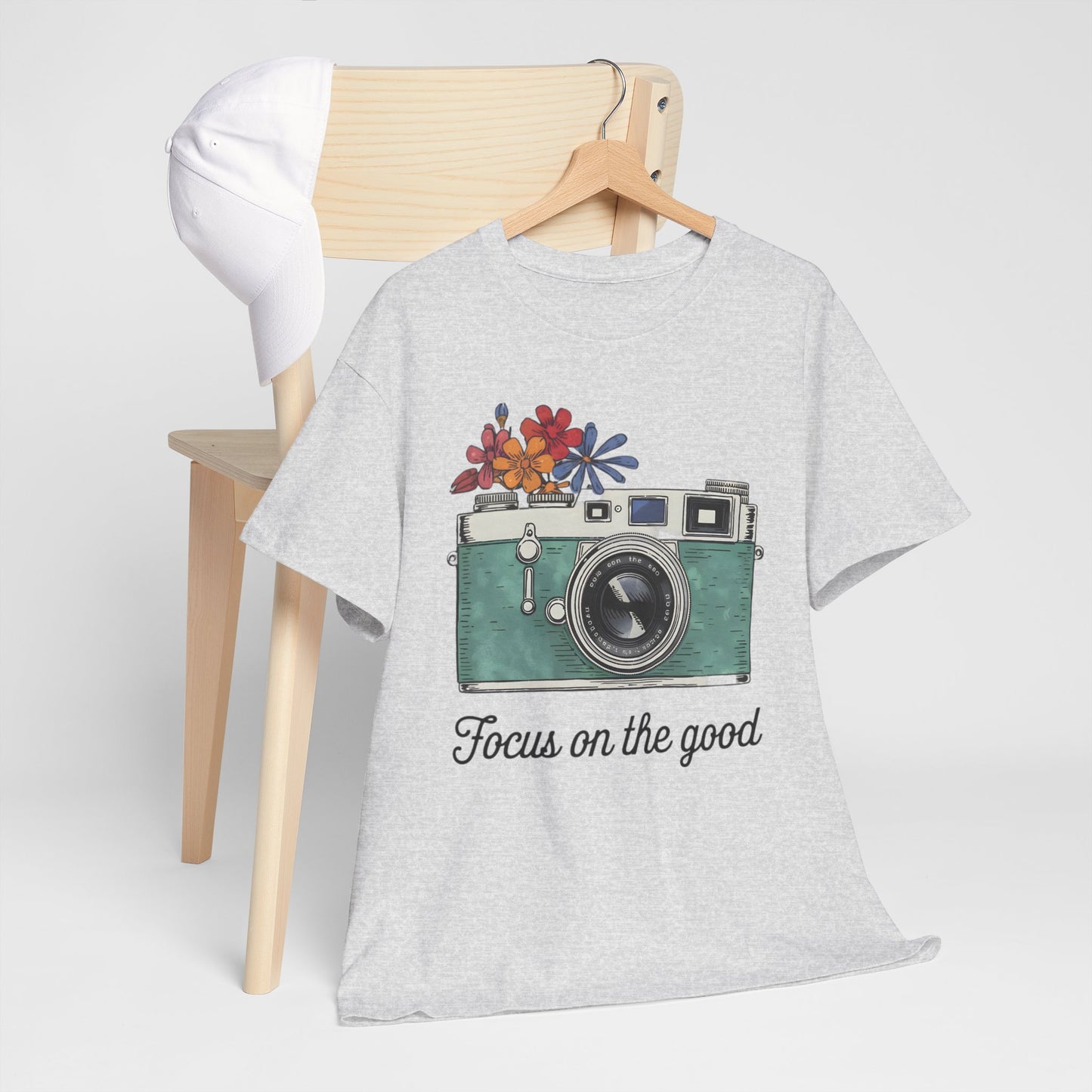 Focus on the Good Unisex Heavy Cotton Tee