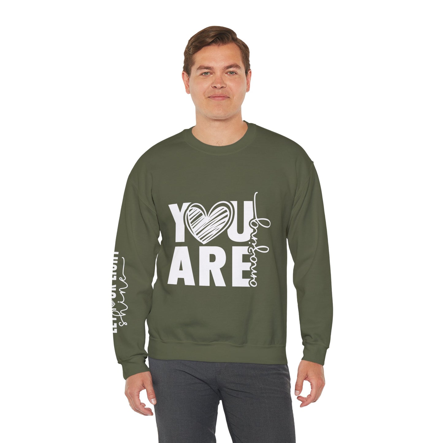 You Are Loved Unisex Crewneck Sweatshirt