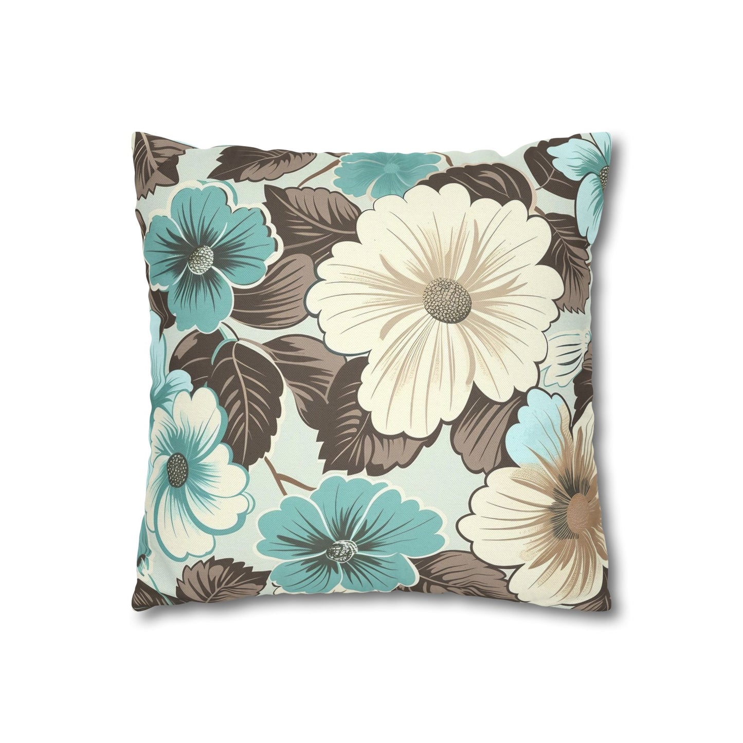 Floral Decorative Pillowcase