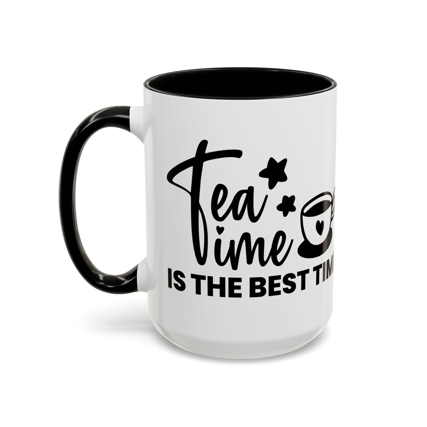 Tea Time Accent Coffee Mug