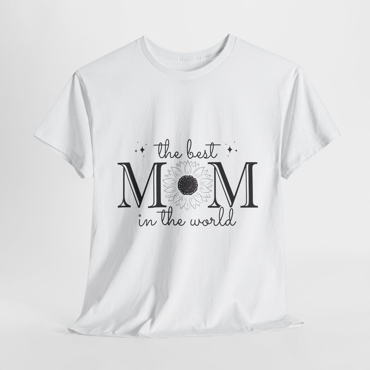 The Best Mom Unisex Heavy Cotton Tee