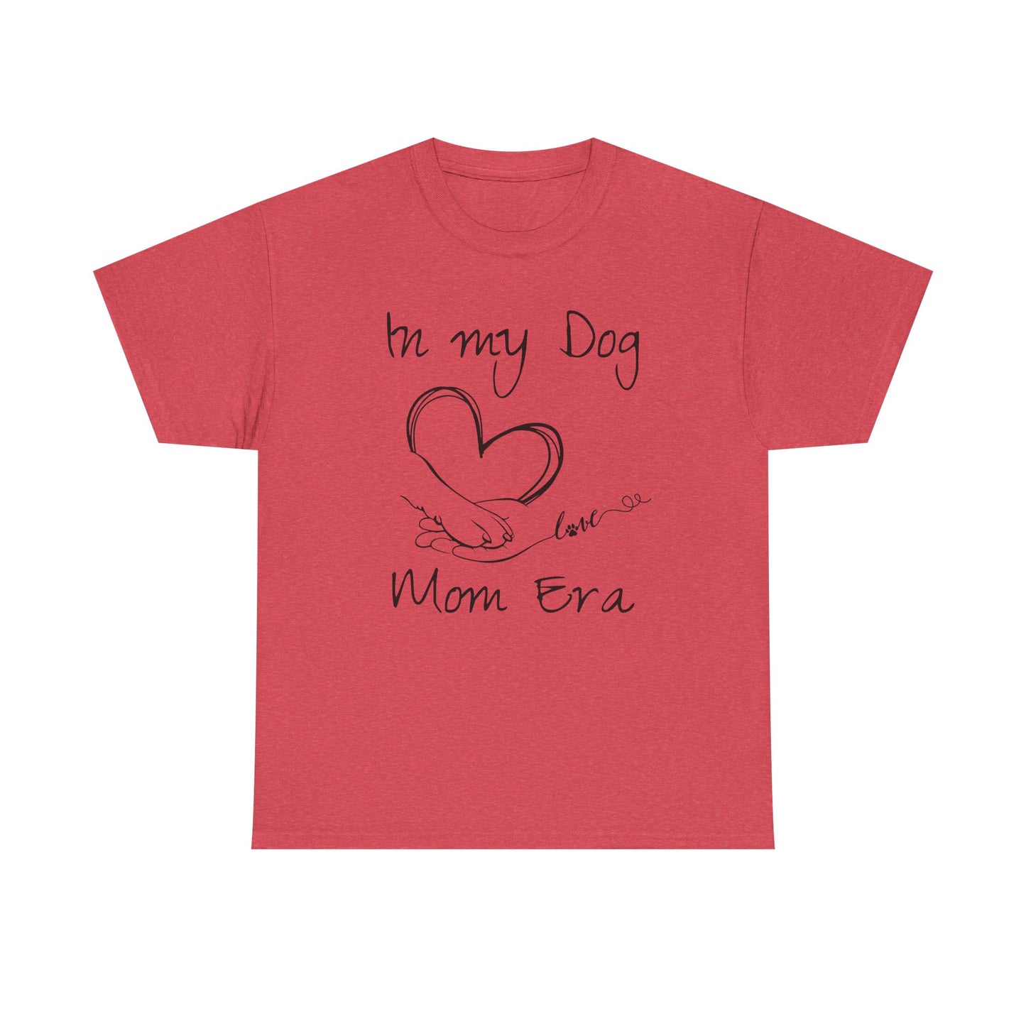 In My Dog Mom Era Unisex Heavy Cotton Tee