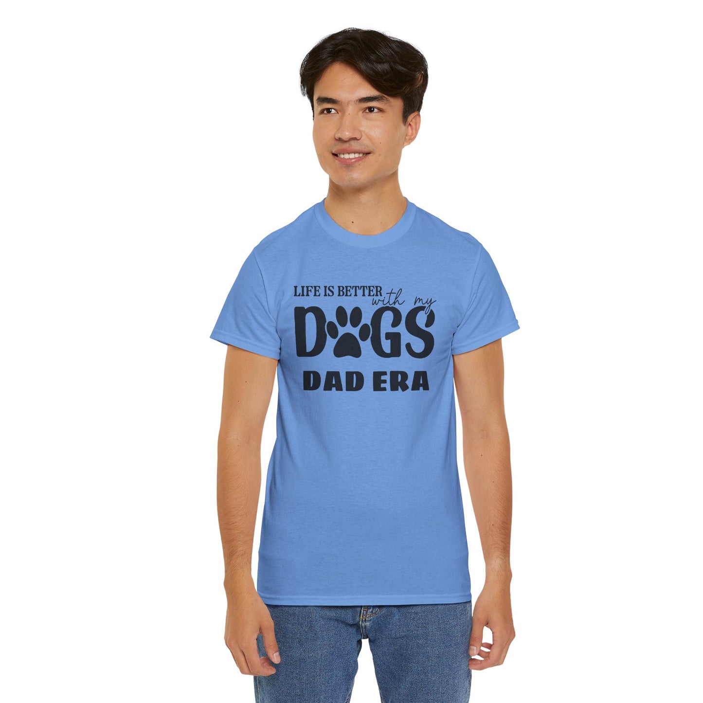Life is Better with My Dogs Unisex Heavy Cotton Tee