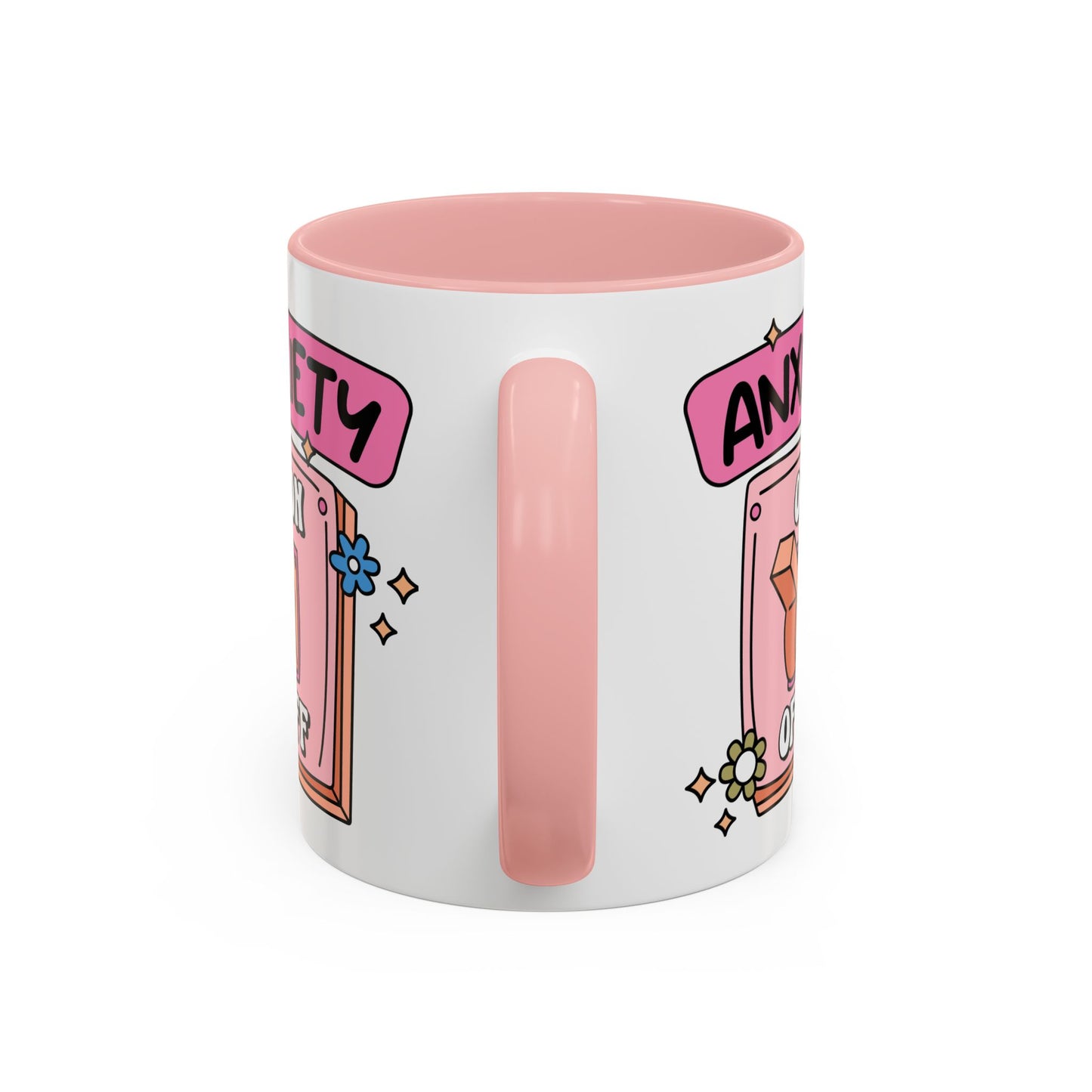 Anxiety On/Off Accent Coffee Mug