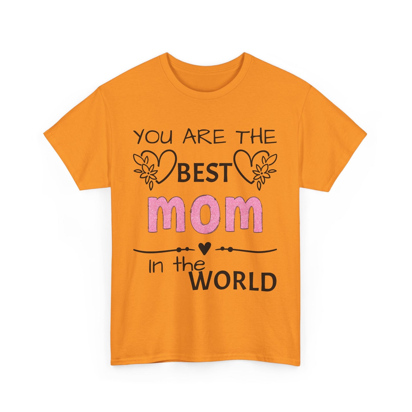 Best Mom Unisex Heavy Cotton Tee