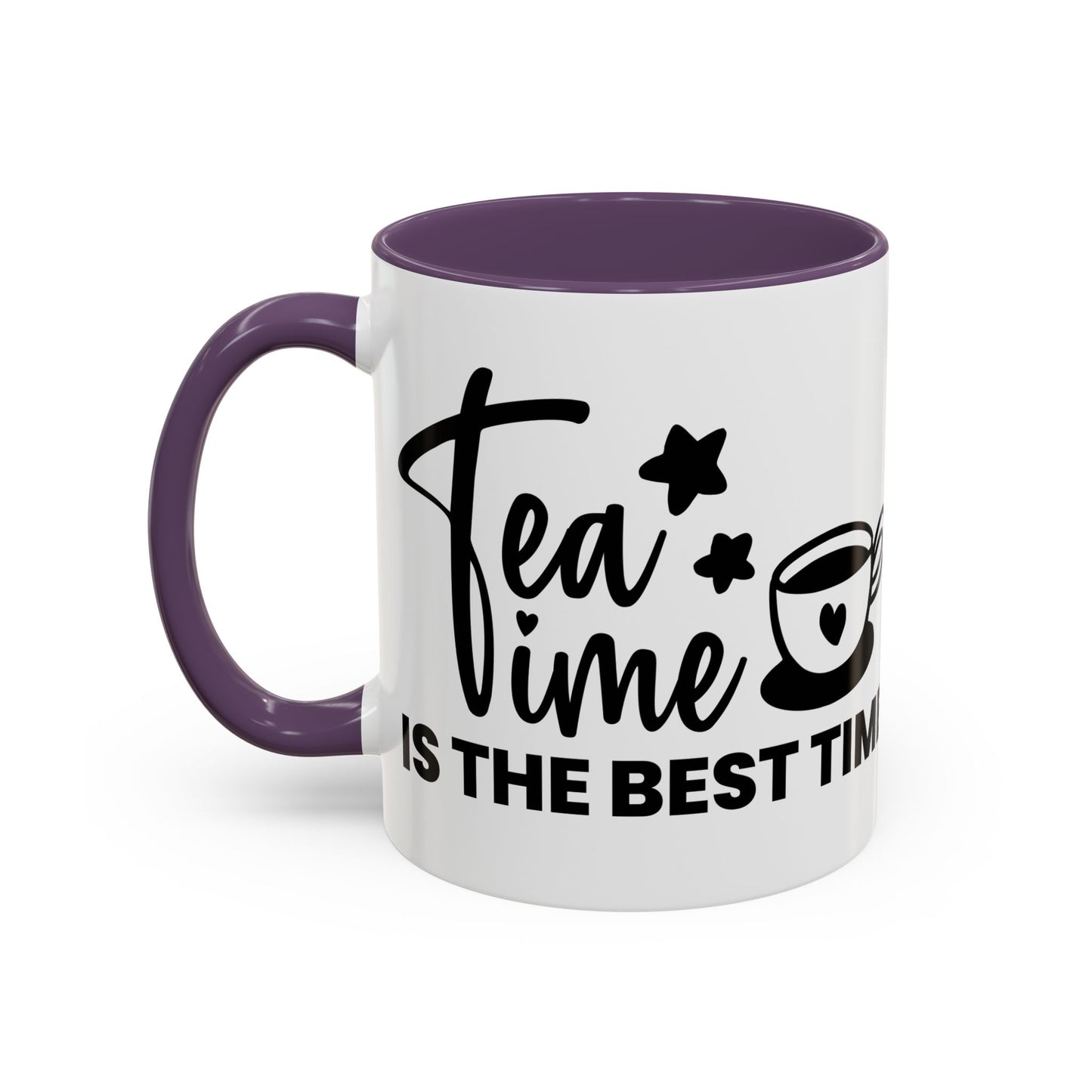 Tea Time Accent Coffee Mug