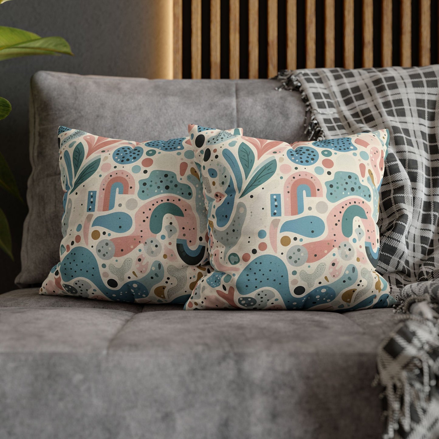 Whimsical Abstract Decor Pillowcase