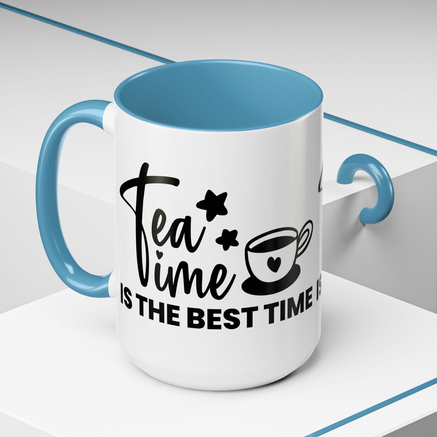 Tea Time Accent Coffee Mug