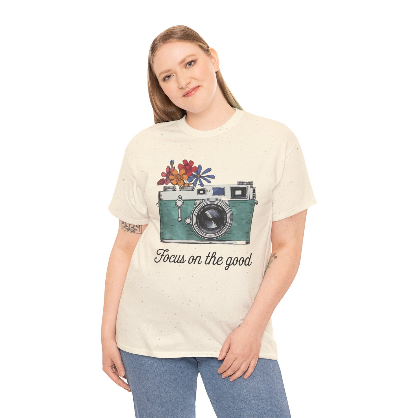 Focus on the Good Unisex Heavy Cotton Tee