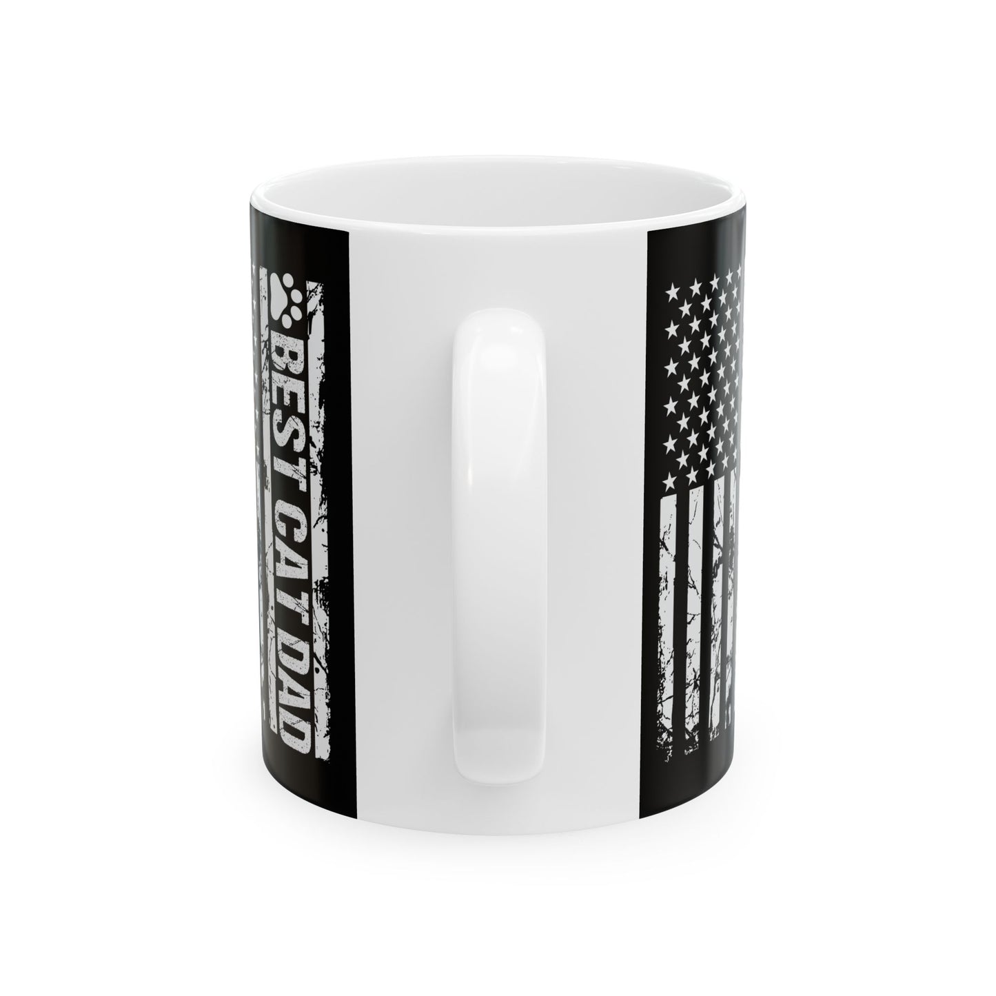 Best Cat Dad Ever Ceramic Mug