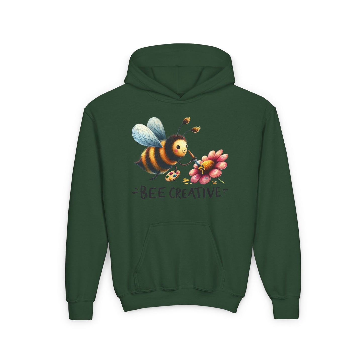Bee Creative Youth Hooded Sweatshirt – For Kids