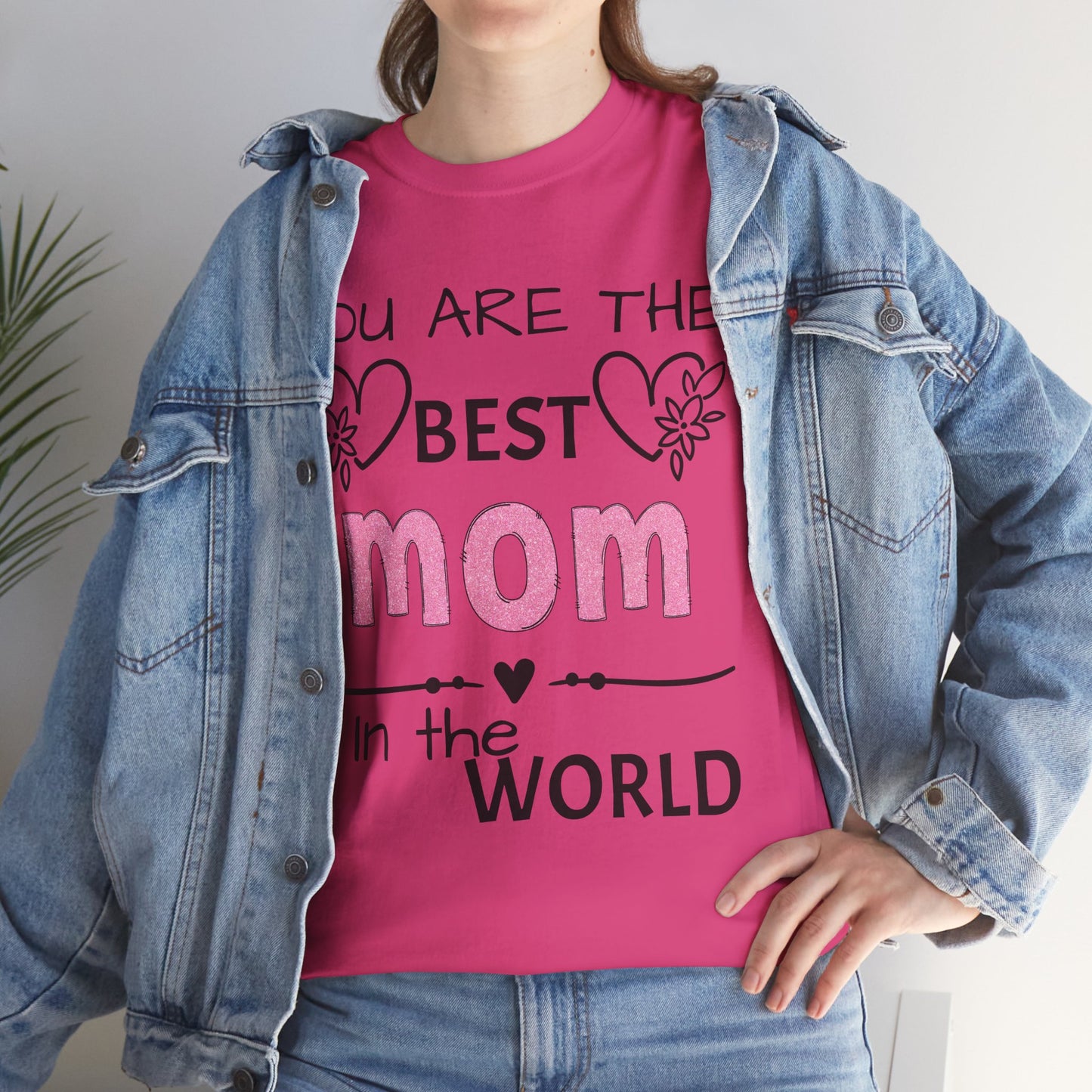 Best Mom Unisex Heavy Cotton Tee