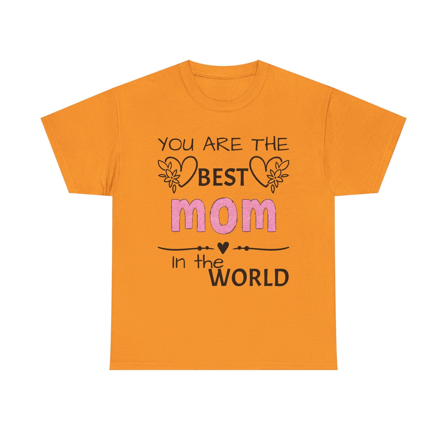 Best Mom Unisex Heavy Cotton Tee