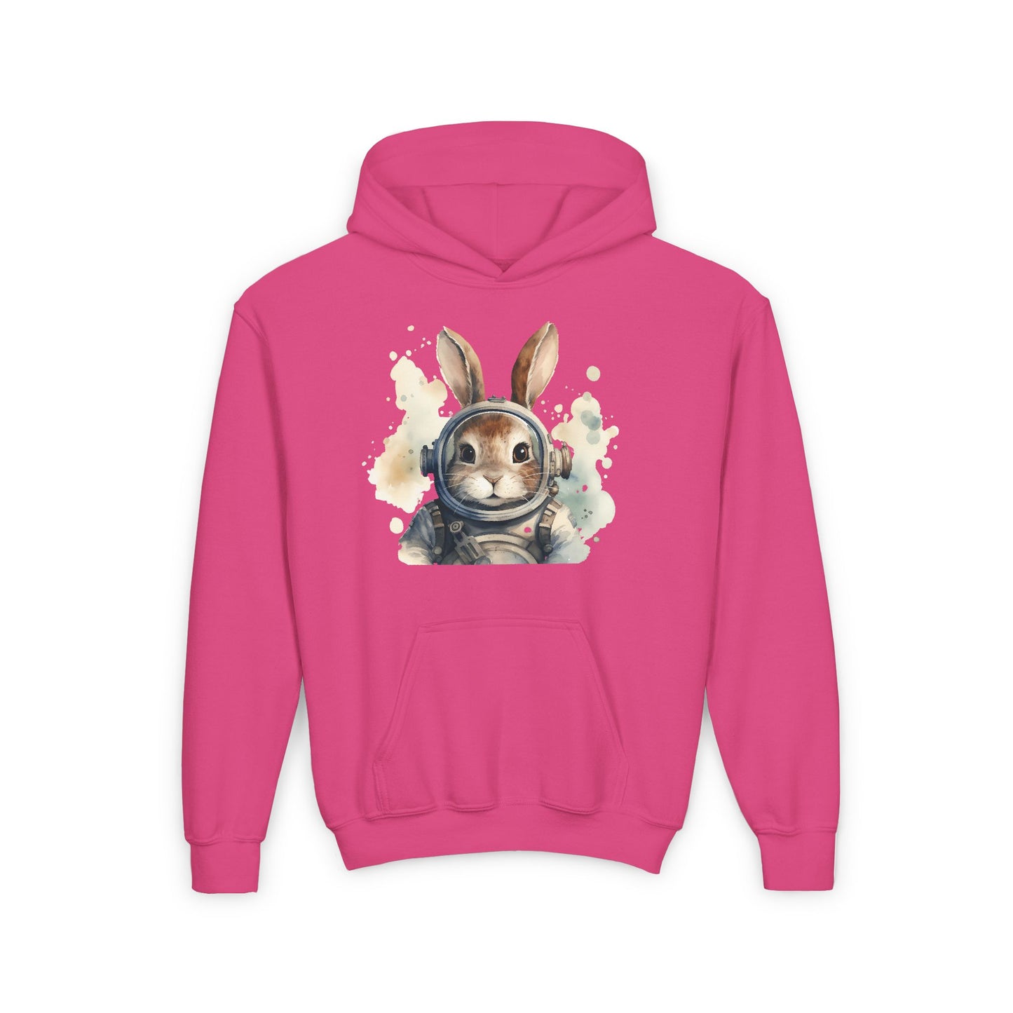 Astronaut Bunny Youth Hoodie - For Kids