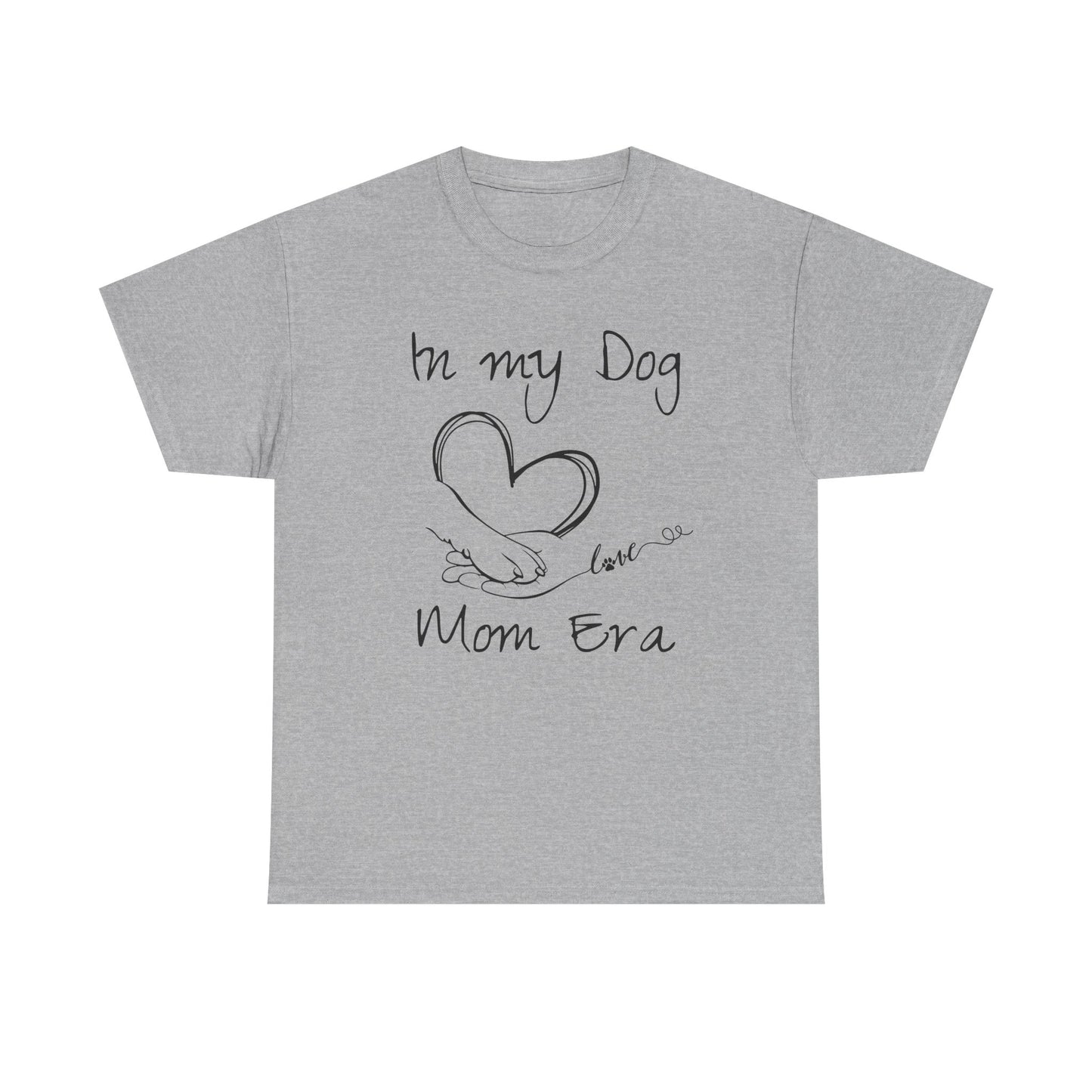 In My Dog Mom Era Unisex Heavy Cotton Tee