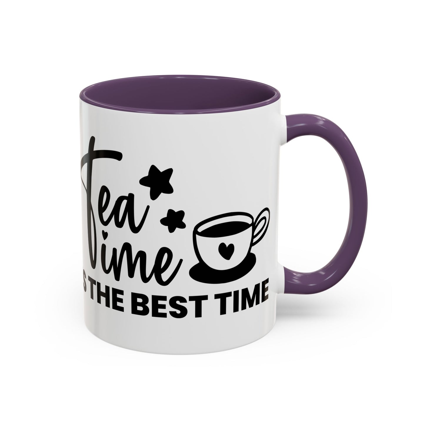 Tea Time Accent Coffee Mug