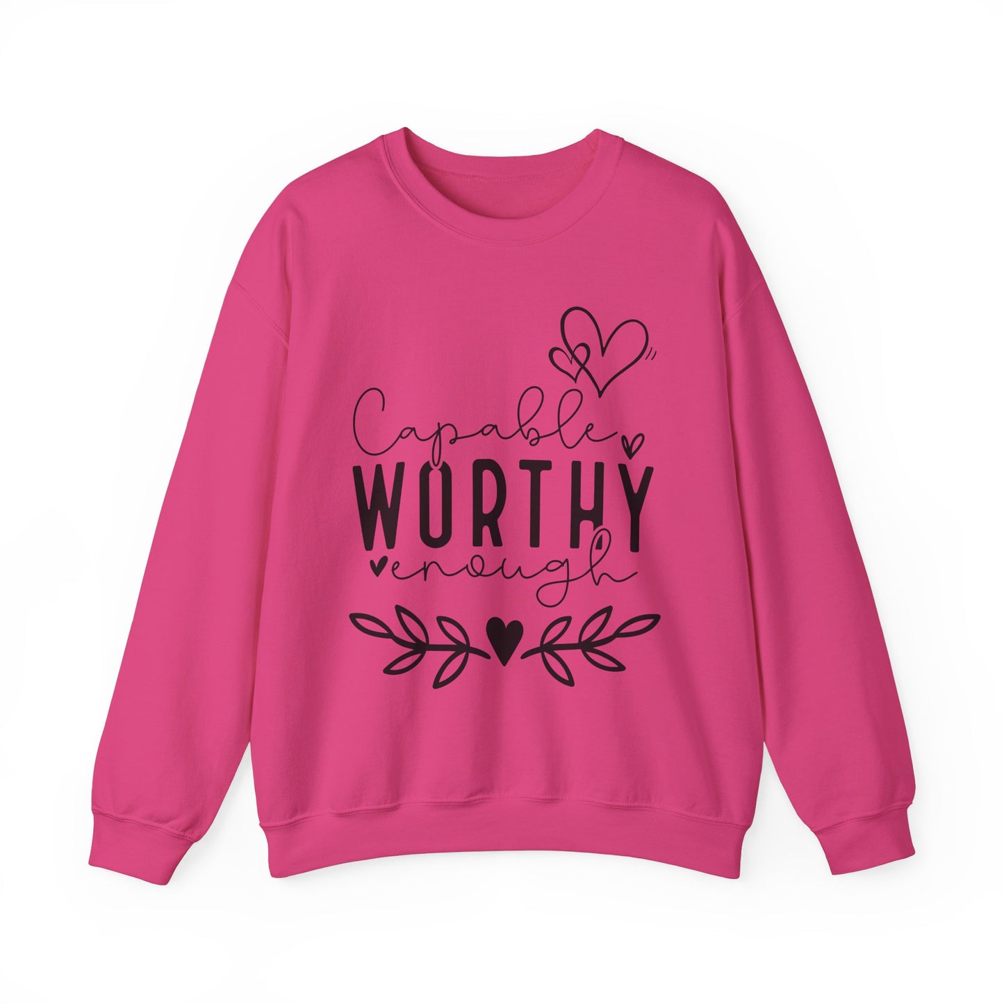Capable & Worthy Unisex Crewneck Sweatshirt