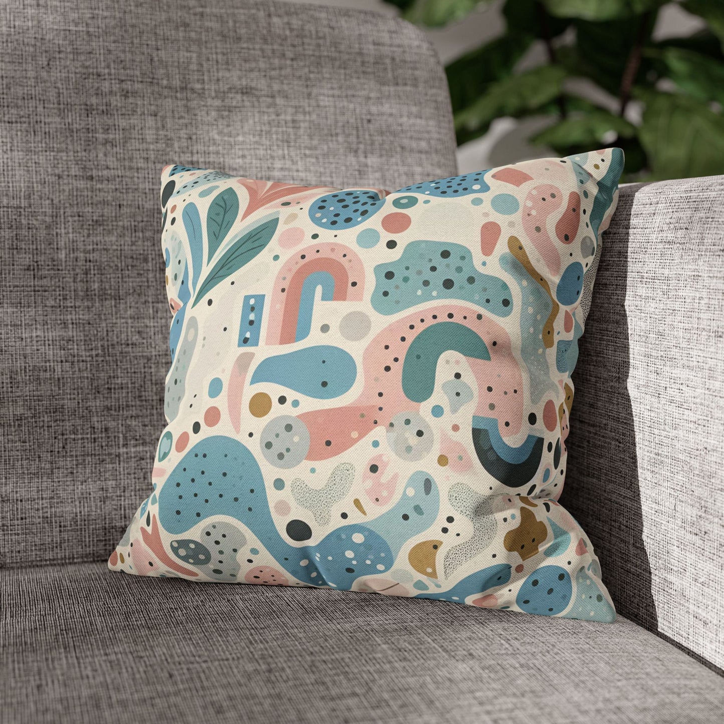 Whimsical Abstract Decor Pillowcase
