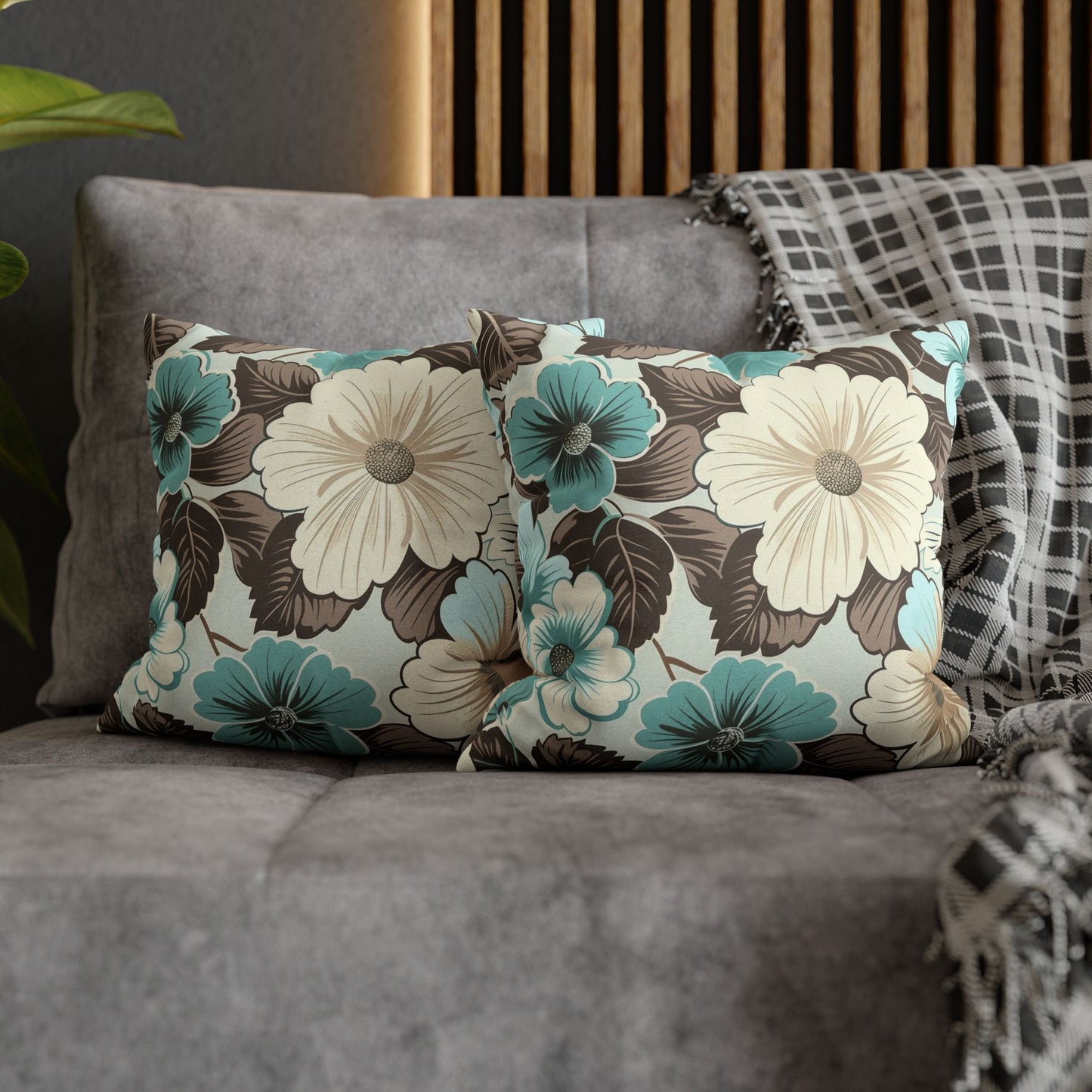 Floral Decorative Pillowcase