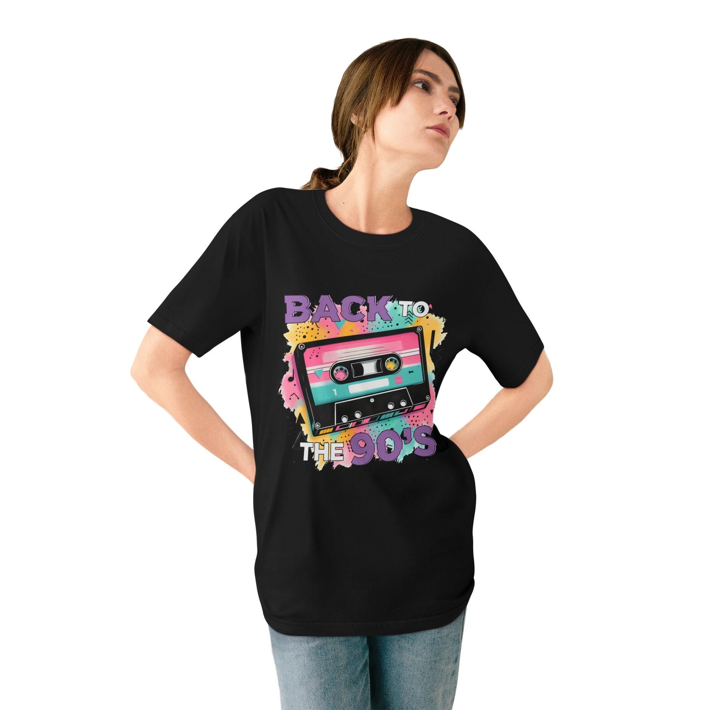 Retro 90's Inspired Organic T-Shirt