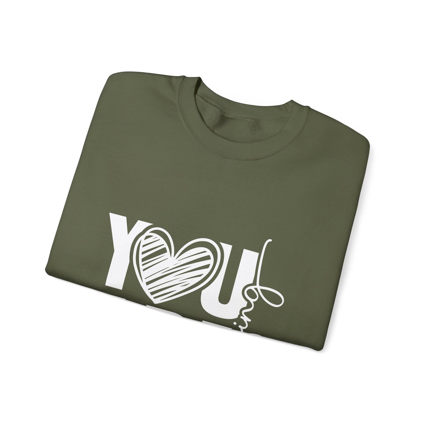 You Are Loved Unisex Crewneck Sweatshirt