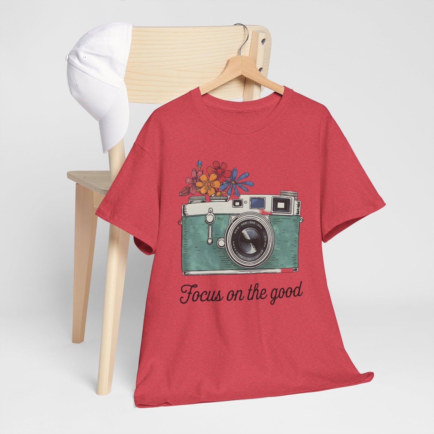 Focus on the Good Unisex Heavy Cotton Tee