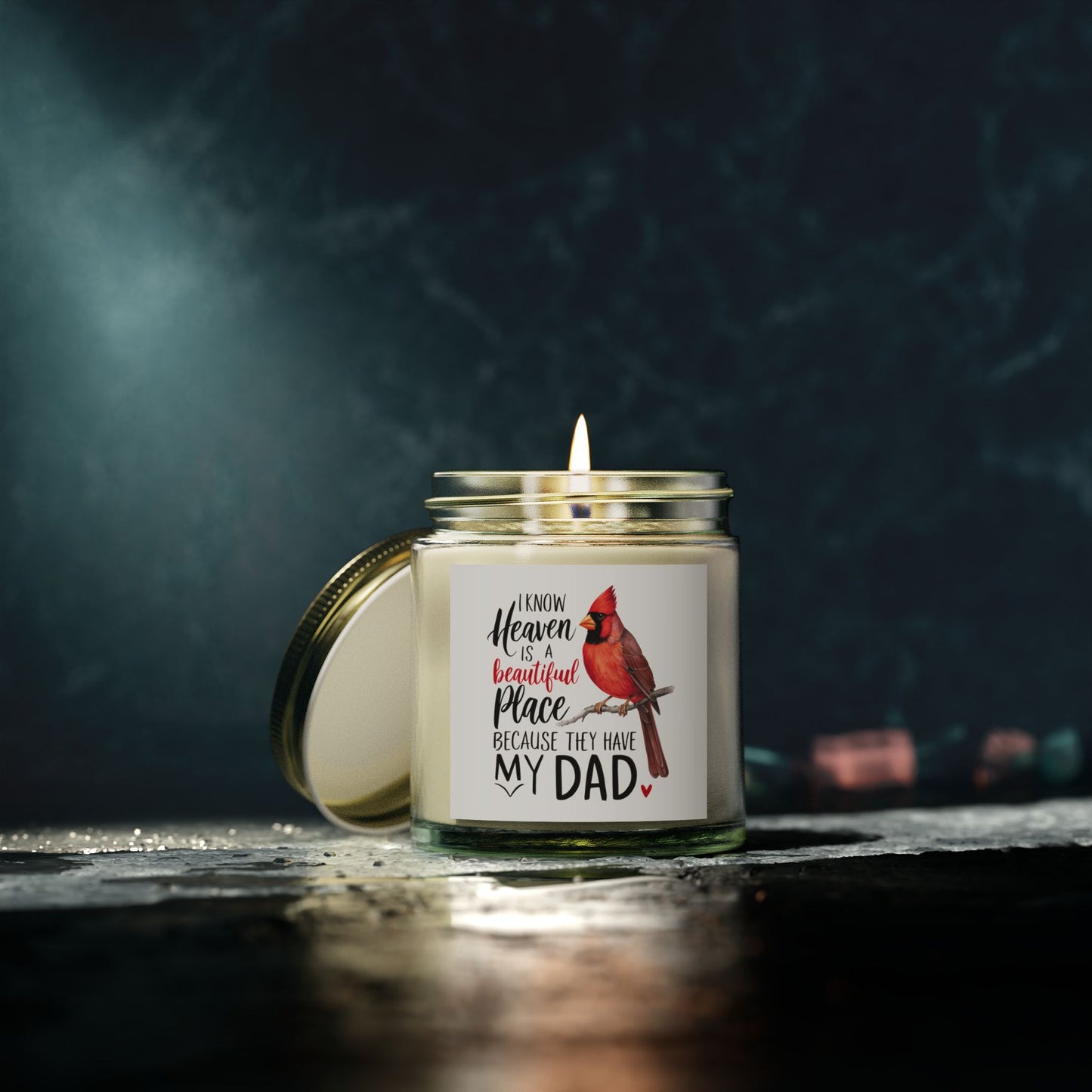 In Loving Memory of Dad-Scented Candle