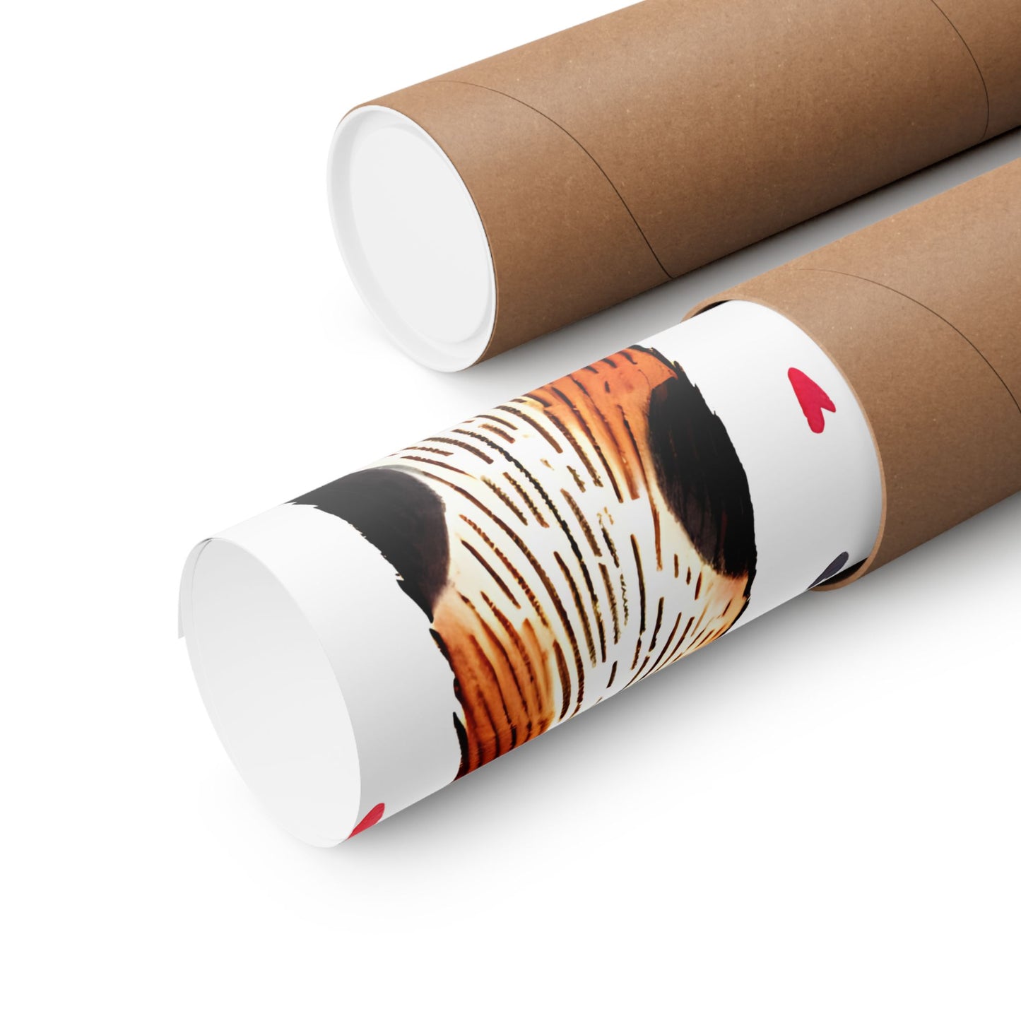 Cute Cat Paw Art Poster