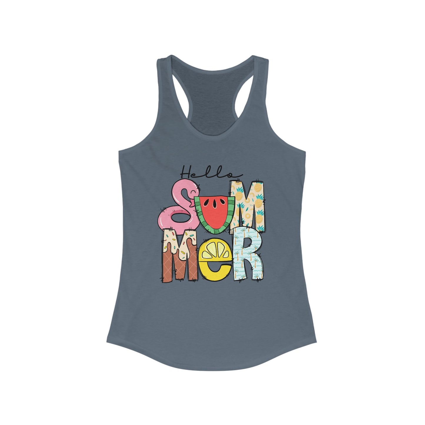 Hello Summer Women's Racerback Tank
