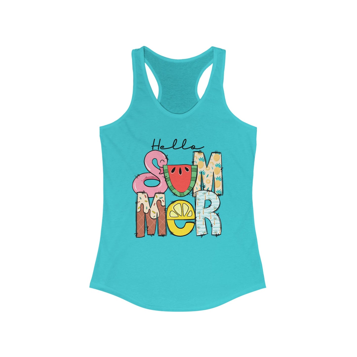 Hello Summer Women's Racerback Tank