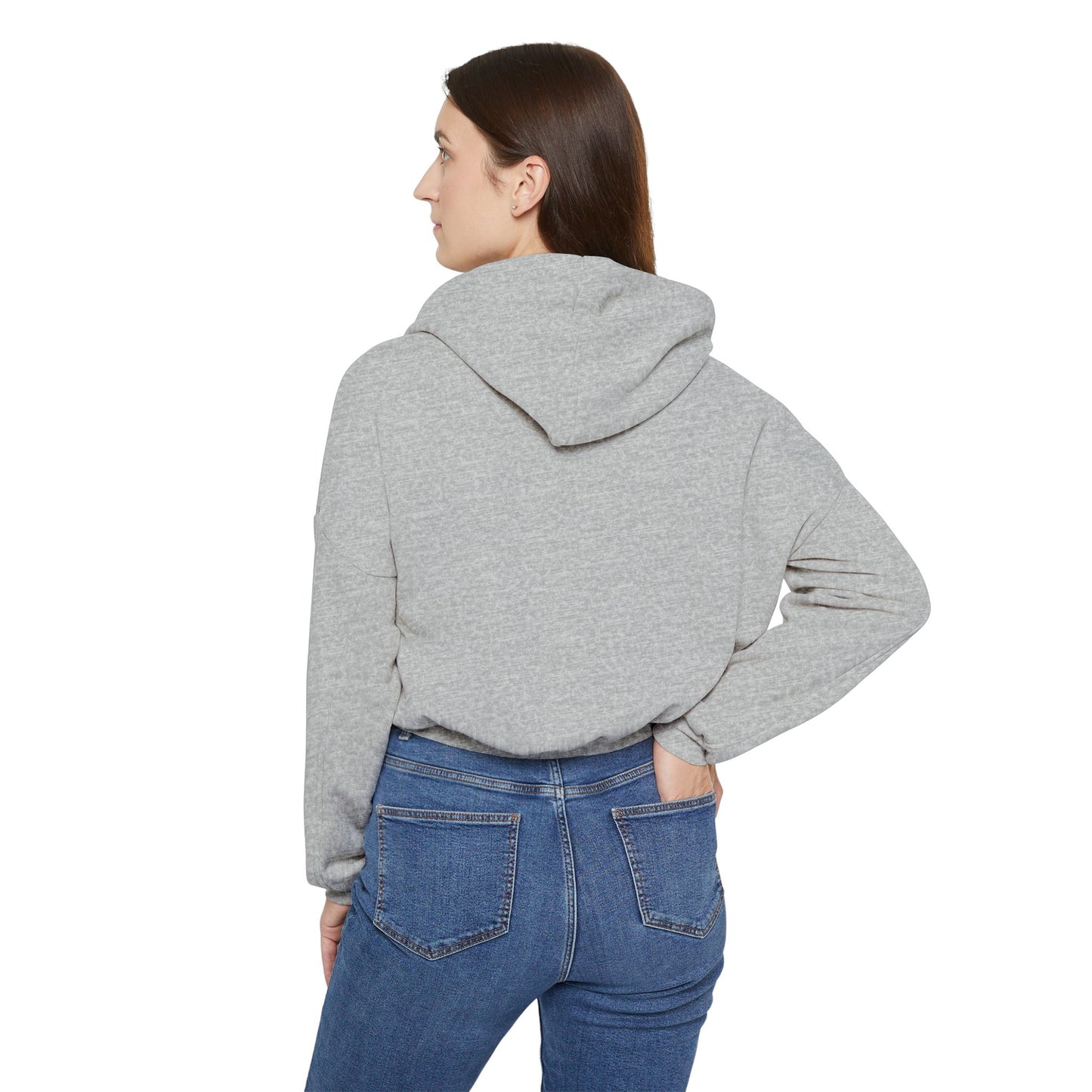 Dog Mom Cinched Bottom Hoodie for Dog Lovers