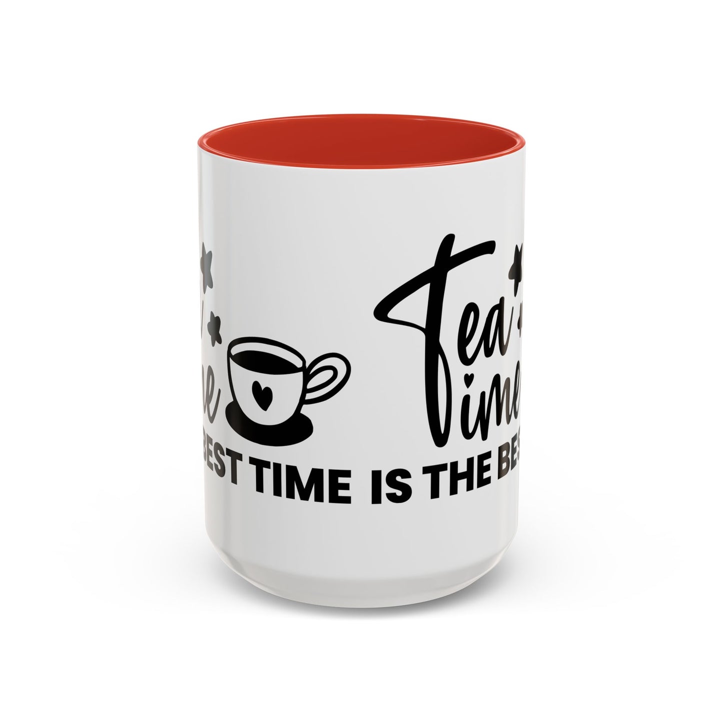 Tea Time Accent Coffee Mug