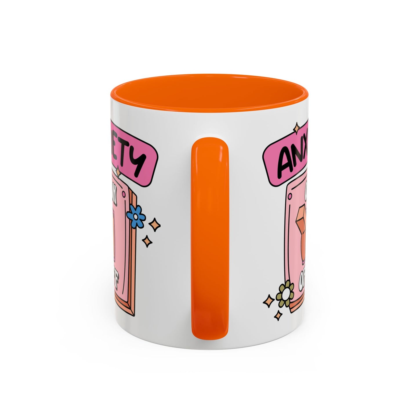 Anxiety On/Off Accent Coffee Mug