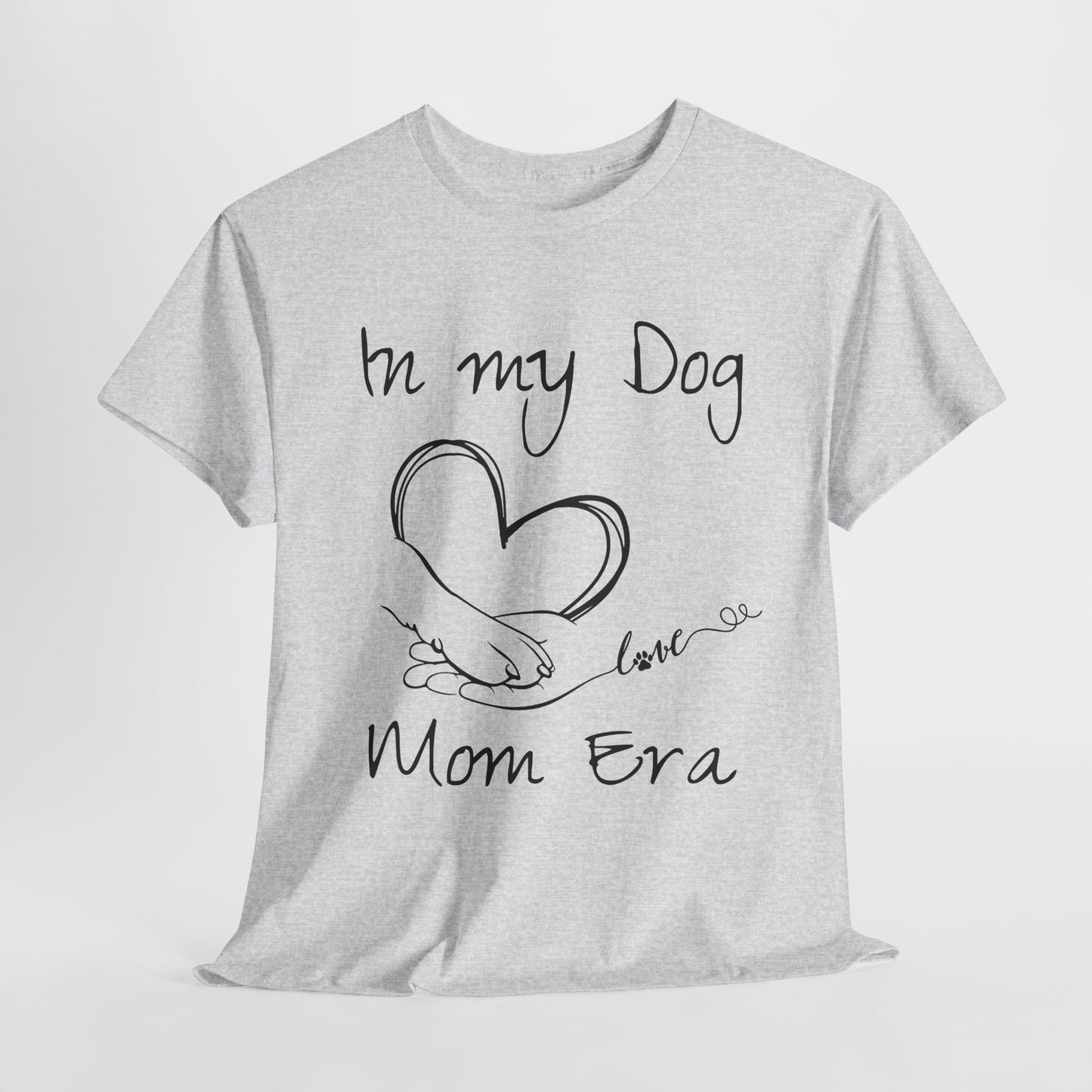 In My Dog Mom Era Unisex Heavy Cotton Tee