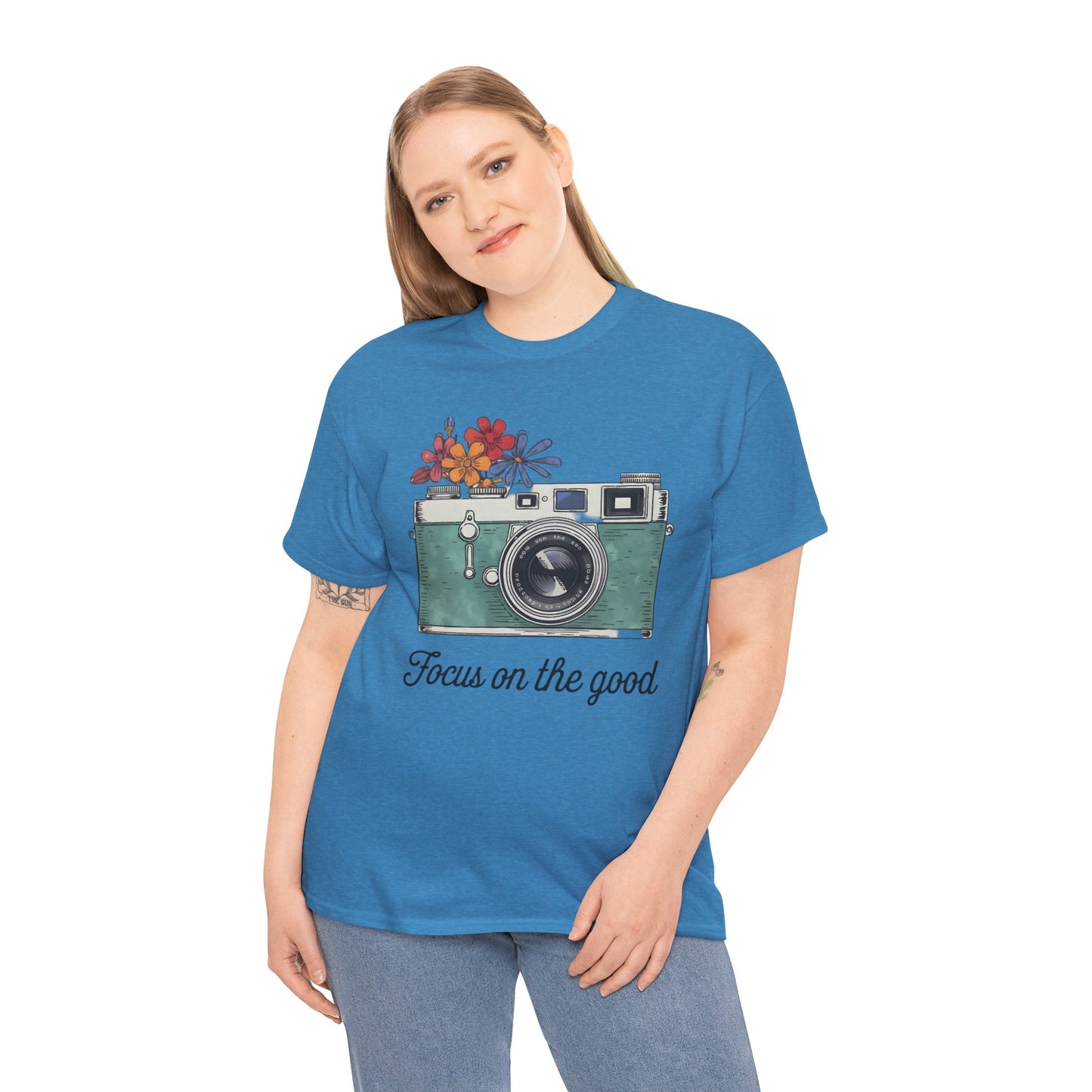 Focus on the Good Unisex Heavy Cotton Tee