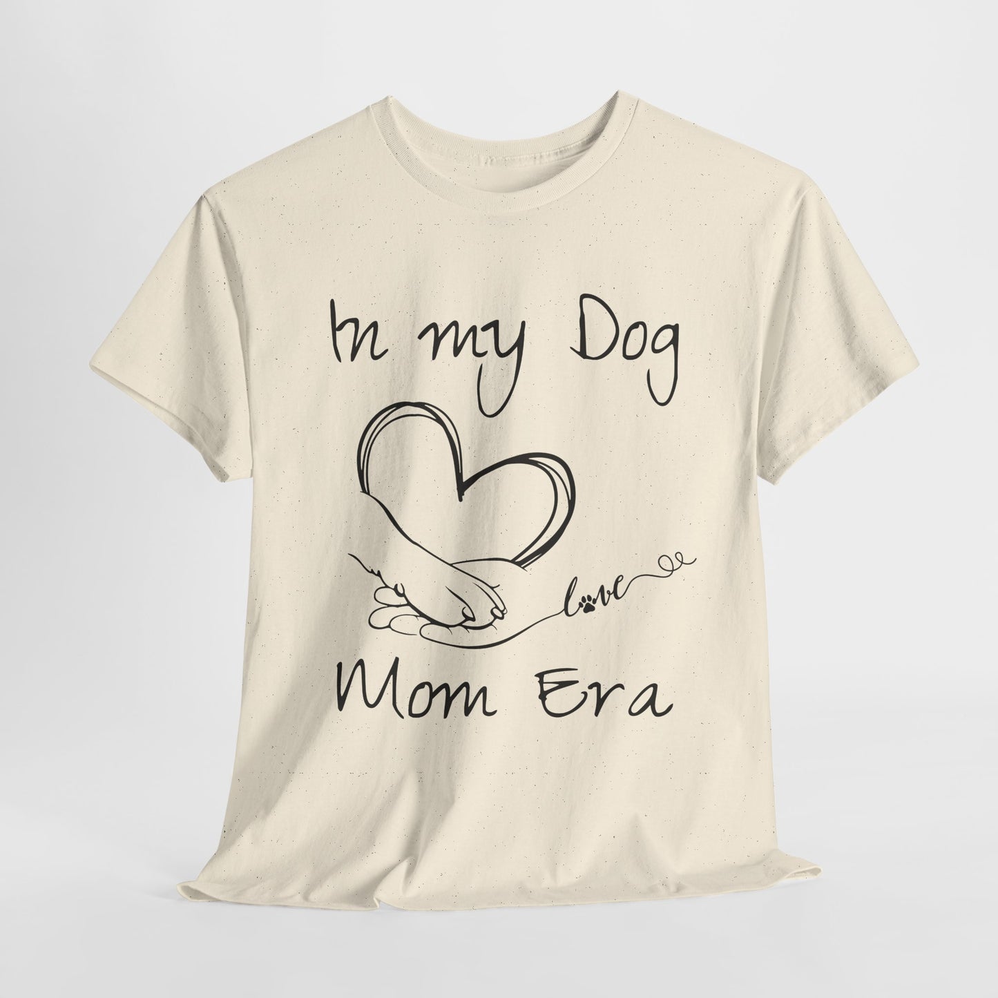 In My Dog Mom Era Unisex Heavy Cotton Tee