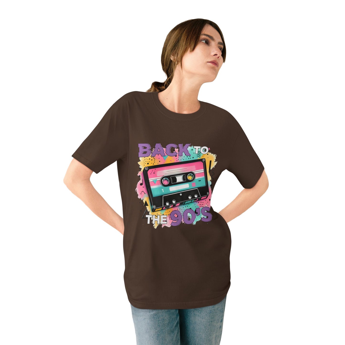 Retro 90's Inspired Organic T-Shirt