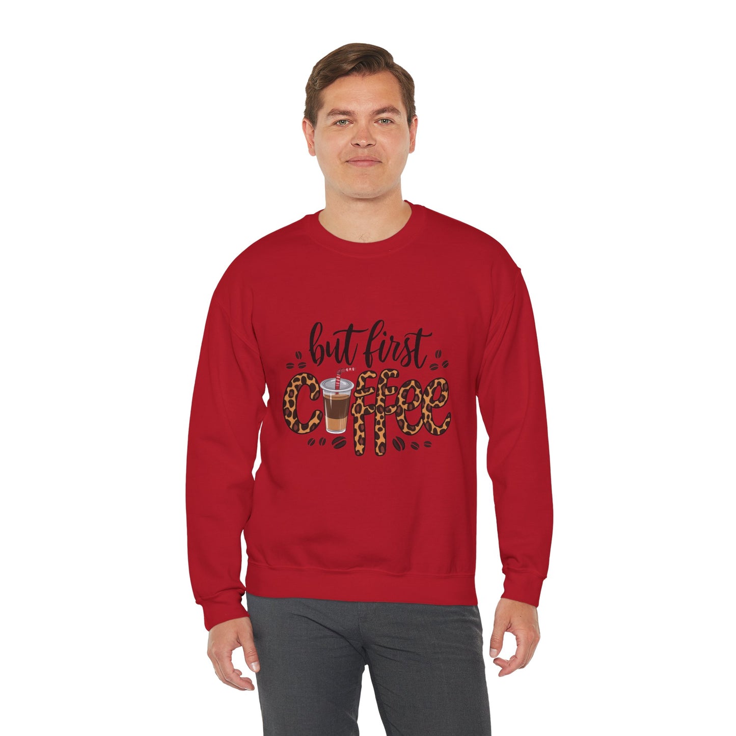 But First Coffee Crewneck Sweatshirt