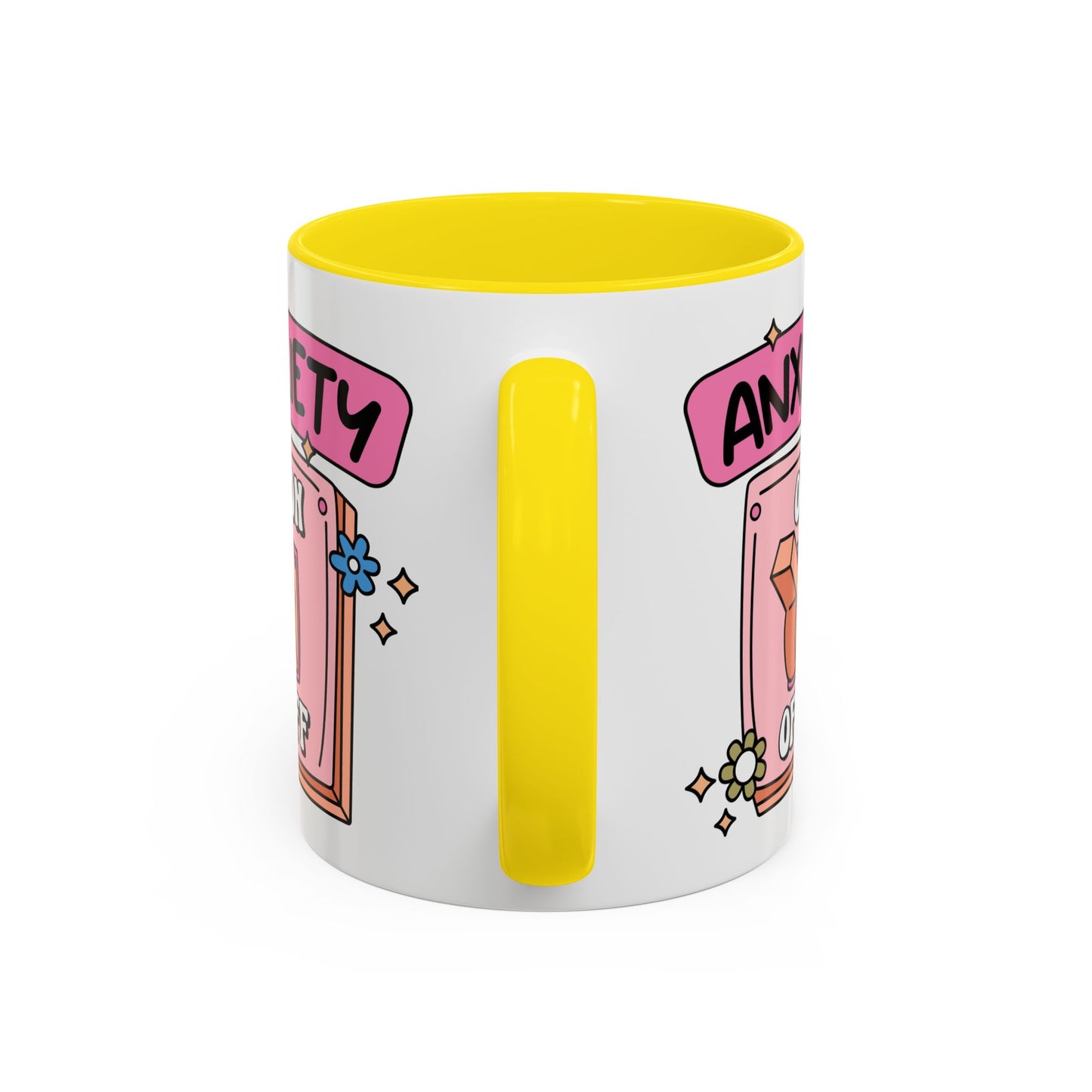 Anxiety On/Off Accent Coffee Mug