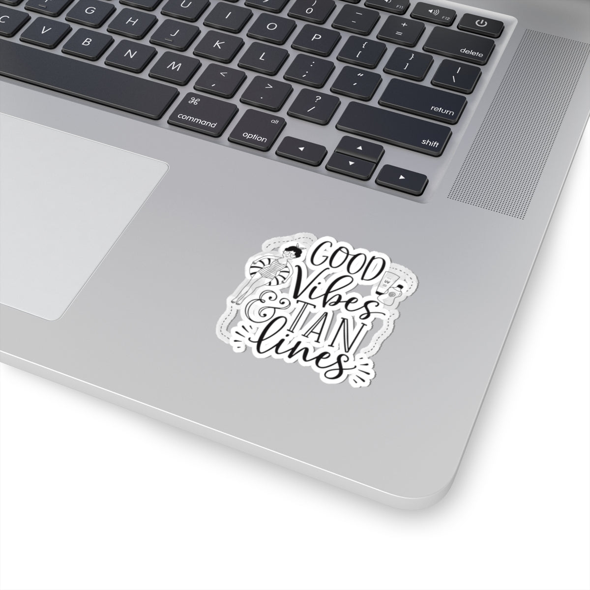 Good Vibes & Tan Lines Kiss-Cut Stickers