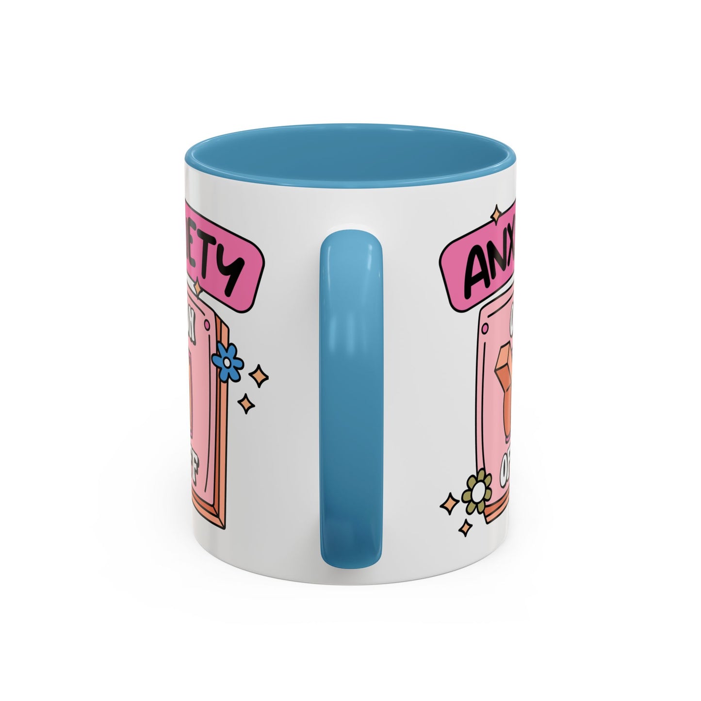 Anxiety On/Off Accent Coffee Mug