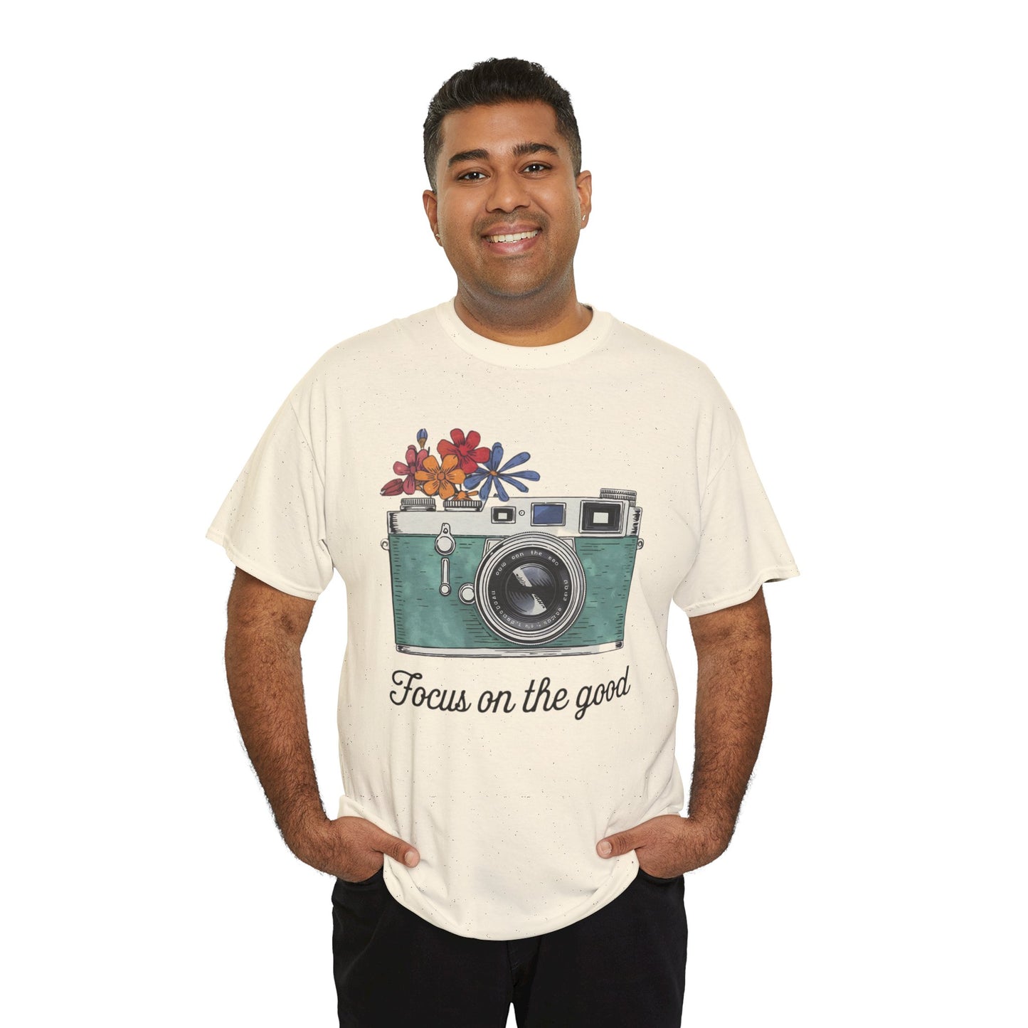 Focus on the Good Unisex Heavy Cotton Tee